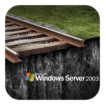 windows 2003 end of support